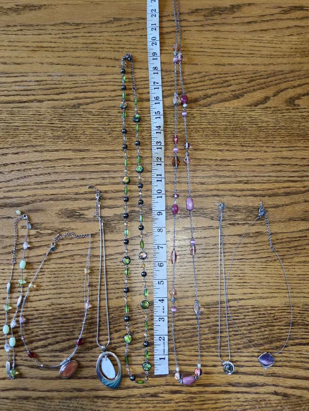 Lia Sophia Lot Of 7 Necklaces.